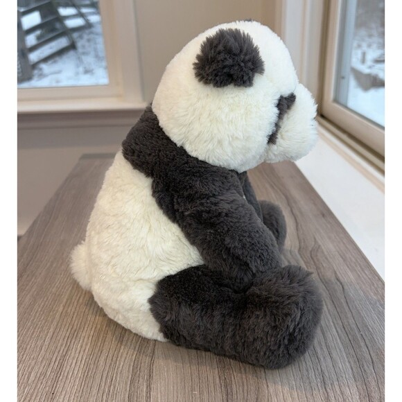 Jellycat London Medium Harry Panda Cub Plush Panda Bear Stuffed Animal 10" Soft - Picture 3 of 8
